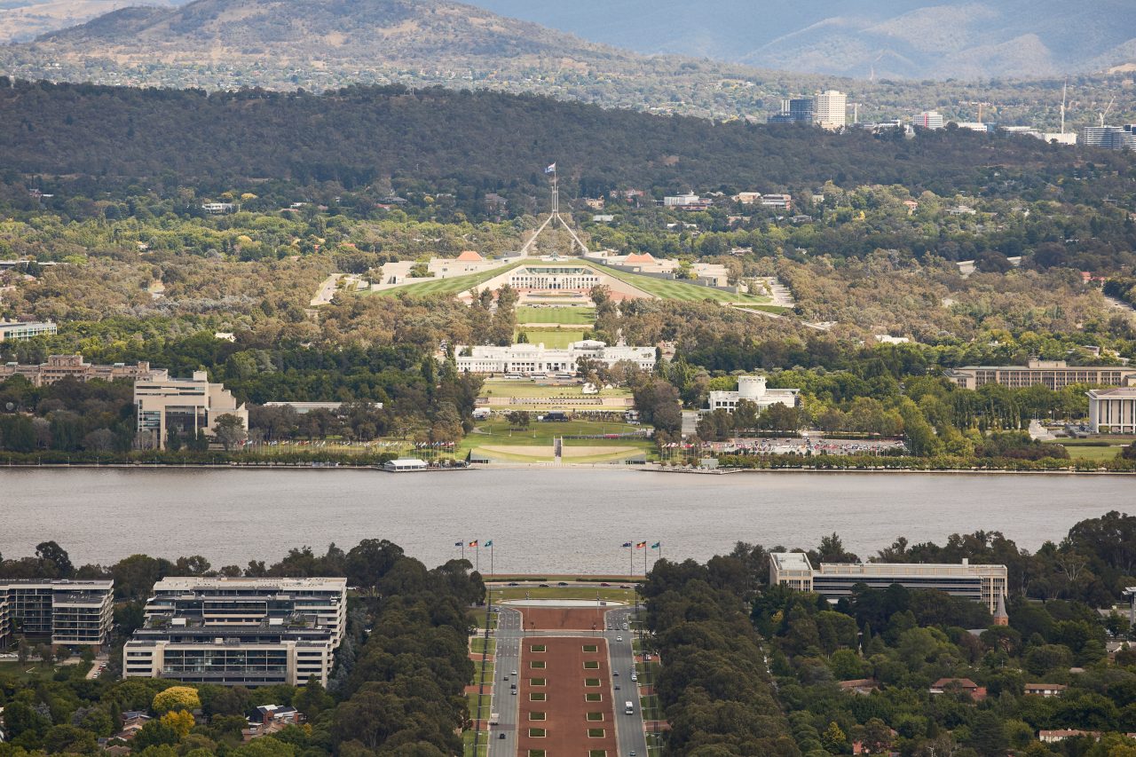 Canberra 国产精品 view over Canberra